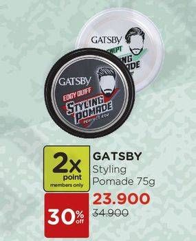 Promo Harga GATSBY Styling Pomade 75 gr - Watsons