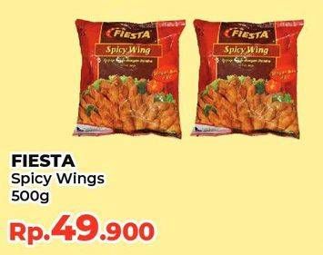 Promo Harga FIESTA Ayam Siap Masak Spicy Wing 500 gr - Yogya