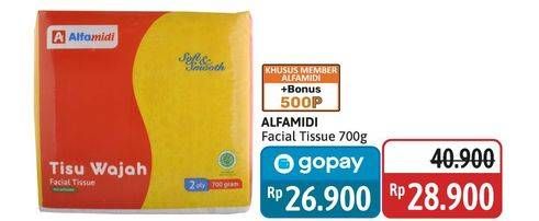 Promo Harga Alfamidi Facial Tissue 700 gr - Alfamidi