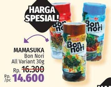 Promo Harga MAMASUKA Bon Nori All Variants 30 gr - LotteMart