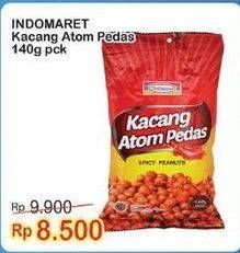 Promo Harga INDOMARET Kacang Atom Pedas 140 gr - Indomaret