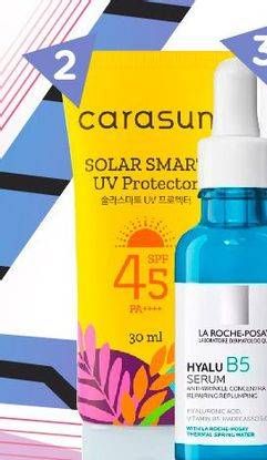 Promo Harga CARASUN Solar Smart UV Protector Spf 45 70 ml - Watsons