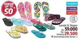 Promo Harga KONNICHIWA Sandal Kids Series 4  - LotteMart