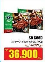 Promo Harga SO GOOD Spicy Wing 400 gr - Hari Hari