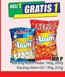 Promo Harga MR.P Kacang Atom Original, Pedas  - Hari Hari
