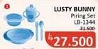 Promo Harga Lusty Bunny Feeding Set LB-1344  - Alfamidi