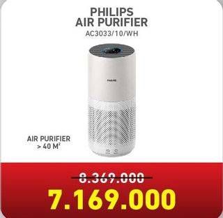 Promo Harga Philips AC3033/10/WH | Air Purifier  - Electronic City