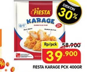 Promo Harga Fiesta Ayam Siap Masak Karage 400 gr - Superindo