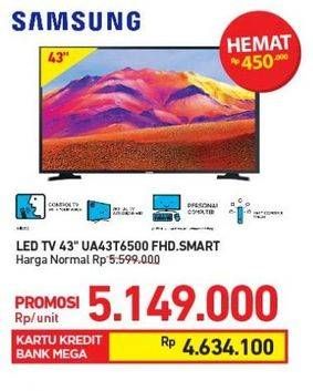 Promo Harga SAMSUNG UA43T6500 | Smart LED TV  - Carrefour