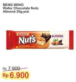 Promo Harga Beng-beng Wafer Nuts Almond 35 gr - Indomaret