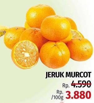 Promo Harga Jeruk Murcot per 100 gr - LotteMart
