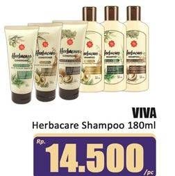 Promo Harga Viva Herbacare Shampoo 180 ml - Hari Hari