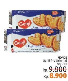 Promo Harga MONDE Genji Pie Original 70 gr - LotteMart