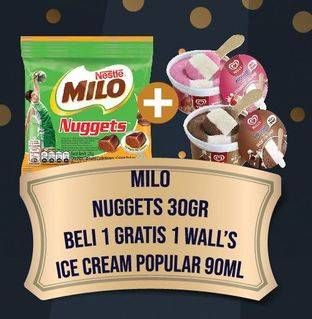 Promo Harga MILO Nuggets Cokelat 30 gr - Hypermart