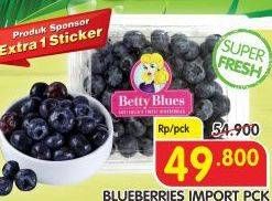 Promo Harga Blueberries Import  - Superindo