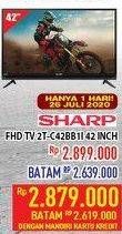 Promo Harga SHARP 2T-C42BB1i | Android TV 42"  - Hypermart