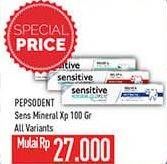 Promo Harga Pepsodent Pasta Gigi Sensitive Expert All Variants 100 gr - Hypermart