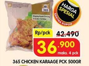 Promo Harga 365 Chicken Karage 500 gr - Superindo