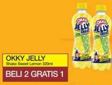 Promo Harga OKKY Jelly Shake Lemon Lime 320 ml - Yogya