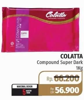 Promo Harga Colatta Compound Super Dark 1 kg - Lotte Grosir
