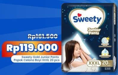 Promo Harga Sweety Gold Junior Pants XXXL20 20 pcs - Alfamidi