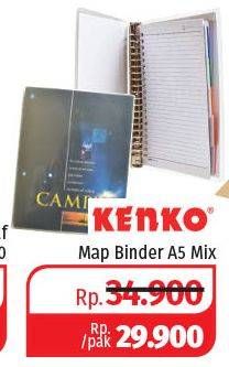 Promo Harga KENKO Map Binder A5 Mix  - Lotte Grosir