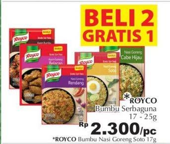 Promo Harga ROYCO Bumbu Siap Pakai Nasi Goreng Soto 17 gr - Giant