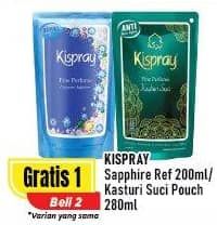 Promo Harga Kispray Pelicin Pakaian Elegante Sapphire 200 ml - Alfamart