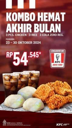 Promo Harga Kombo Hemat Akhir Bulan  - KFC