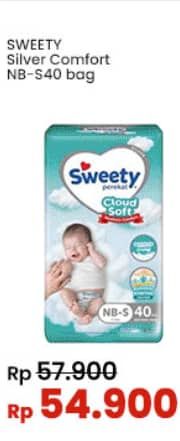 Promo Harga Sweety Silver Comfort Perekat NB-S40 40 pcs - Indomaret