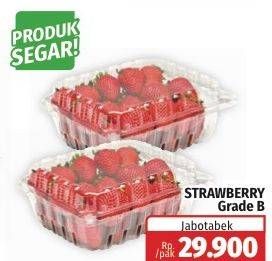 Promo Harga Strawberry Grade B  - Lotte Grosir
