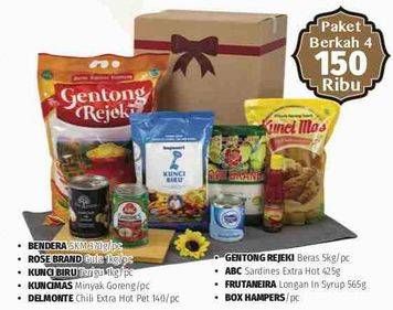 Promo Harga Paket Berkah 4 (150 Ribu)  - LotteMart