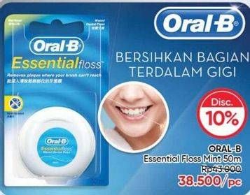 Promo Harga Oral B Essential Floss 50 ml - Guardian