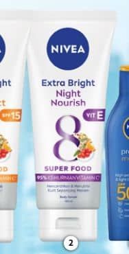 Promo Harga Nivea Body Serum Extra White Night Nourish 180 ml - Guardian