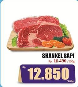 Promo Harga Daging Sengkel (Shankle) per 100 gr - Hari Hari