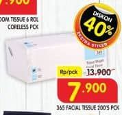 Promo Harga 365 Facial Tissue 200 sheet - Superindo