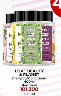 Love Beauty and Planet Shampoo/Conditioner