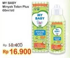 Promo Harga MY BABY Minyak Telon Plus 60 ml - Indomaret