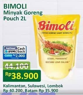 Promo Harga Bimoli Minyak Goreng 2000 ml - Alfamart