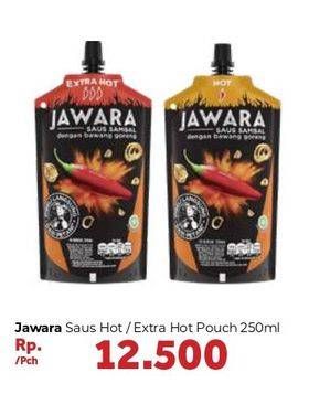 Promo Harga JAWARA Sambal Hot, Extra Hot 250 ml - Carrefour
