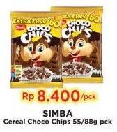 Promo Harga SIMBA Cereal Choco Chips 55 gr - Indomaret