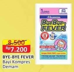 Promo Harga HISAMITSU Plester Kompres Demam Bye Bye Fever Bayi 1 pcs - Alfamart