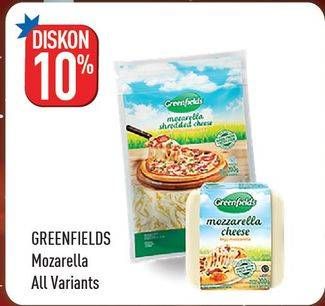 Promo Harga GREENFIELDS Cheese All Variants  - Hypermart