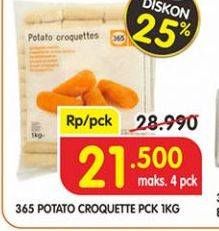 Promo Harga 365 Potato Croquette 1 kg - Superindo