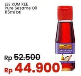 Promo Harga Lee Kum Kee Minyak Wijen 115 ml - Indomaret