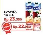 Promo Harga BUAVITA Fresh Juice Apple 1000 ml - Yogya