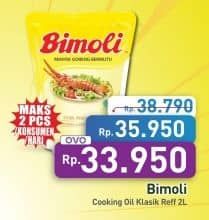 Promo Harga Bimoli Minyak Goreng 2000 ml - Hypermart