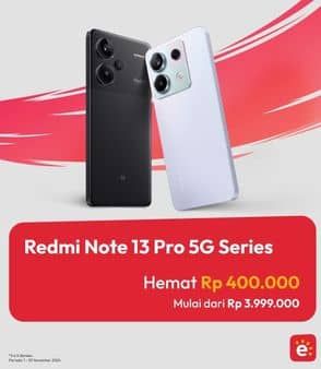 Promo Harga Xiaomi Redmi Note 13 Pro 5G  - Erafone