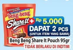 Promo Harga Beng-beng Share It per 10 pcs 9 gr - Hypermart