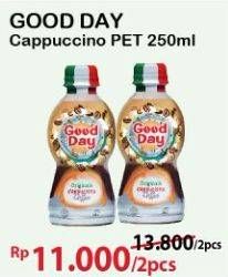 Promo Harga Good Day Coffee Drink Originale Cappucino 250 ml - Alfamart